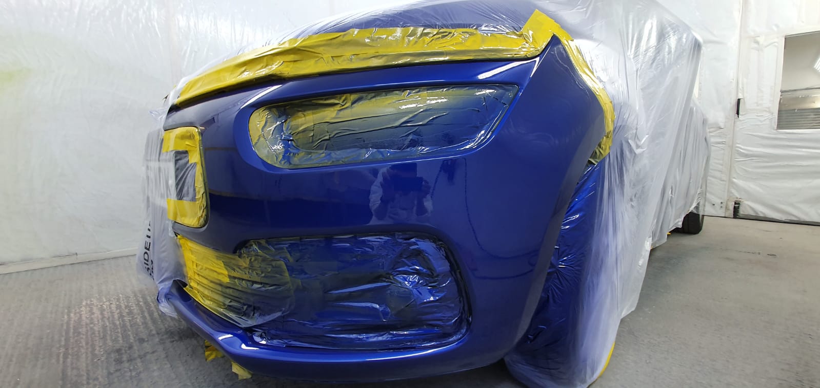 Completed front bumper repair & respray - Citroen C3 Front Bumper Repair & Respray in Paisley