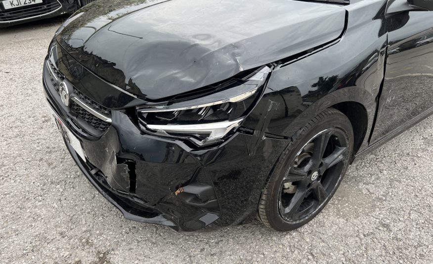 Before repair - Vauxhall Corsa Front End Repair & Paintwork in Paisley